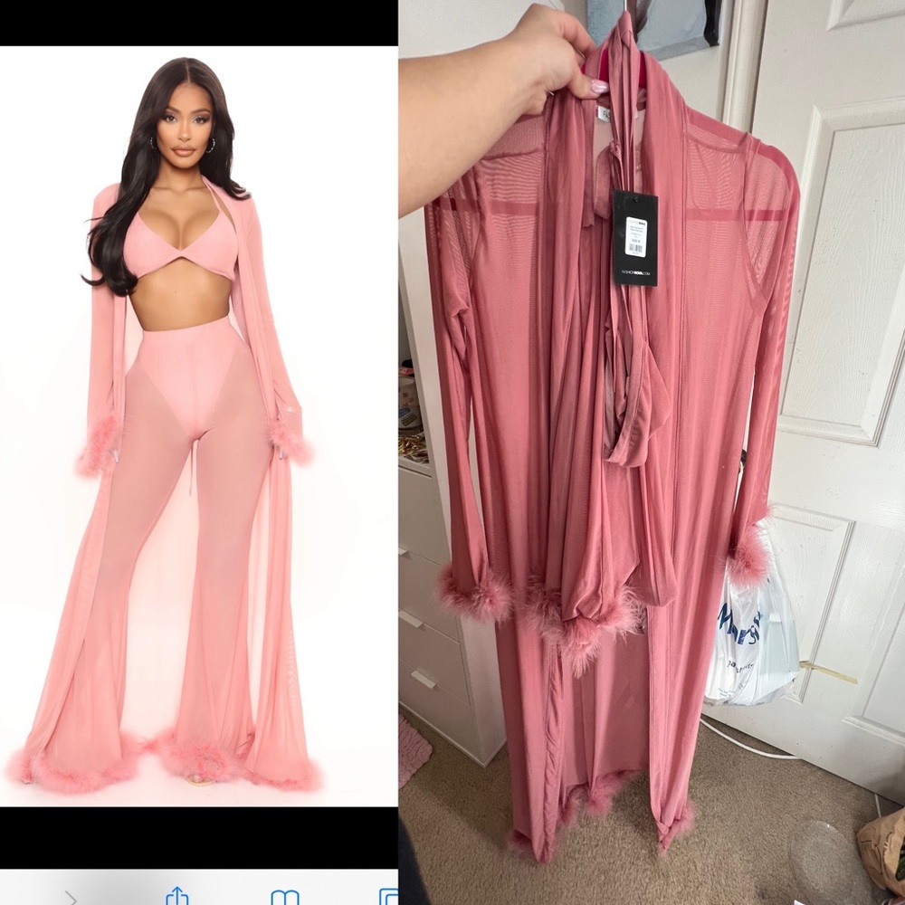 Cute pink birthday set